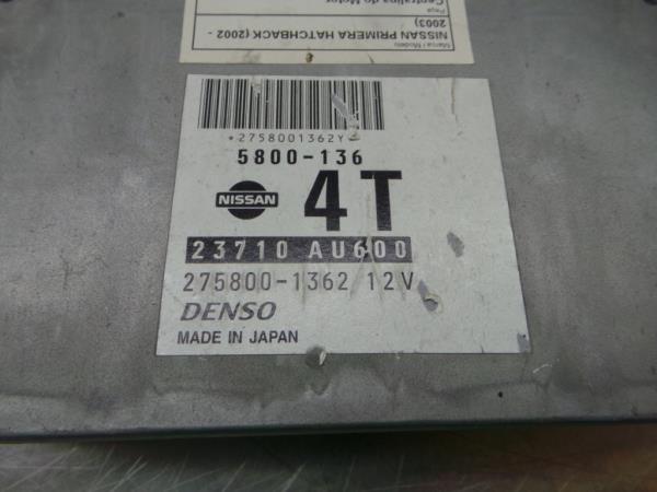 Centralina motor / ECU NISSAN Primera Hatchback (P12) Imagem-3