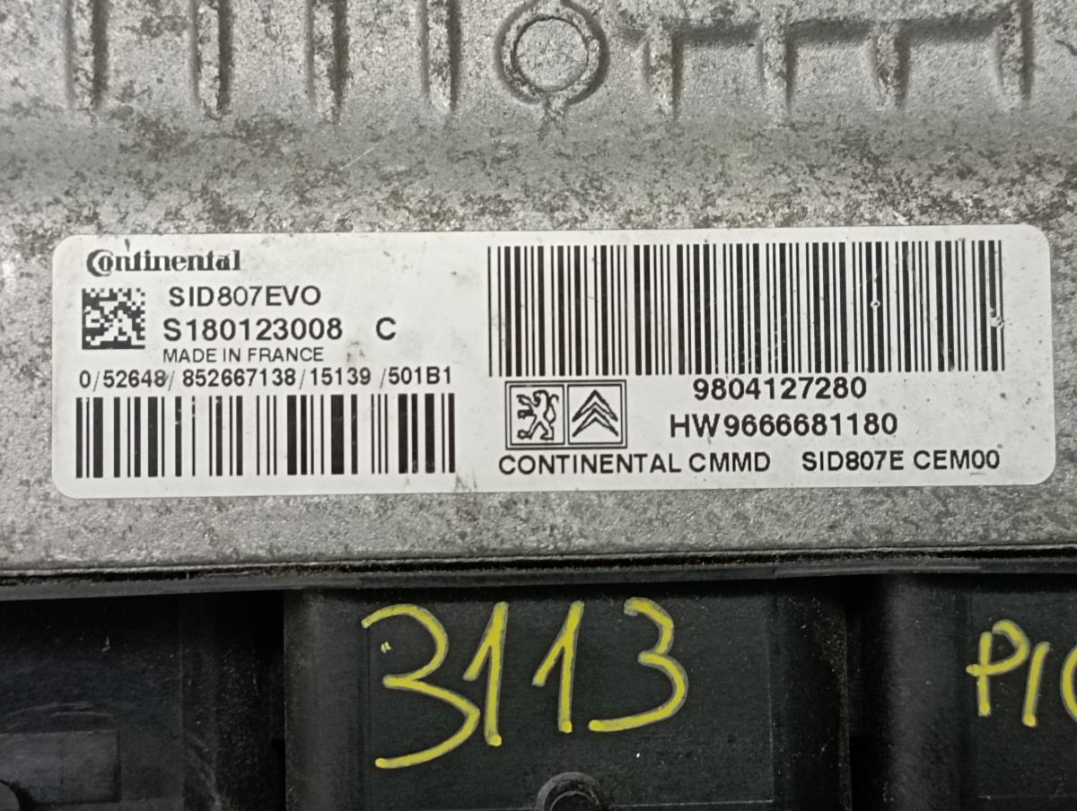 Centralina motor / ECU CITROËN C4 Picasso II Imagem-3