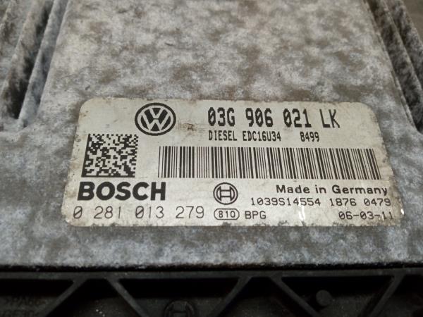 Centralina motor / ECU SEAT Leon (1P1) Imagem-4