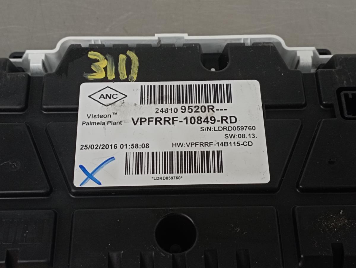 Quadrante / painel de instrumentos RENAULT Captur (J5_) Imagem-2