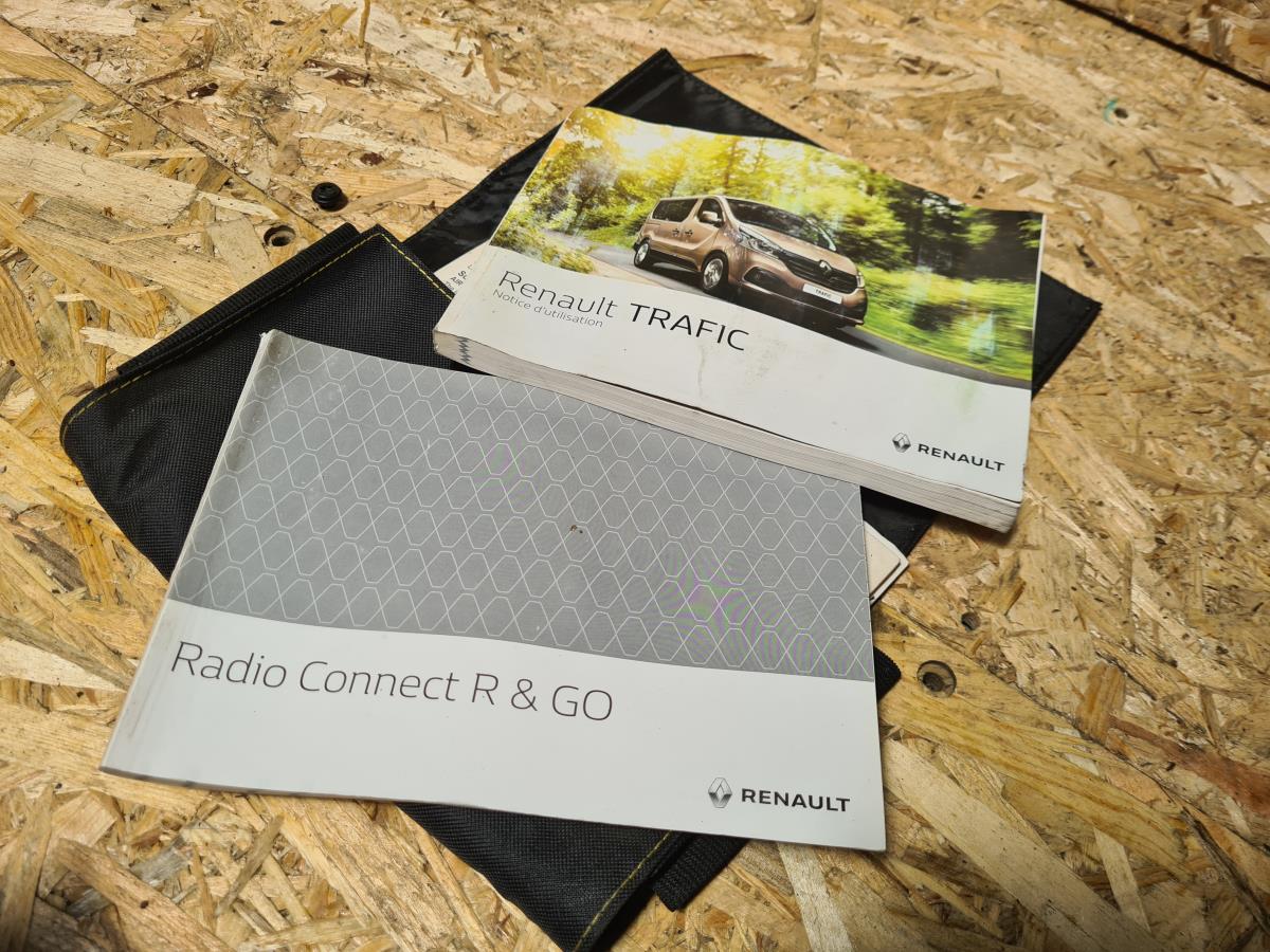 Bolsa con manual del usuario del vehículo RENAULT Trafic III Combi (JG_) Imagem-1