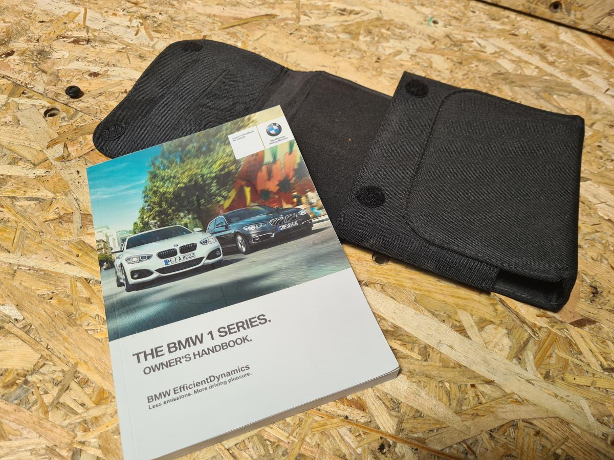 Borsa con manuale dell’utente del veicolo BMW 1 (F20) Imagem-1
