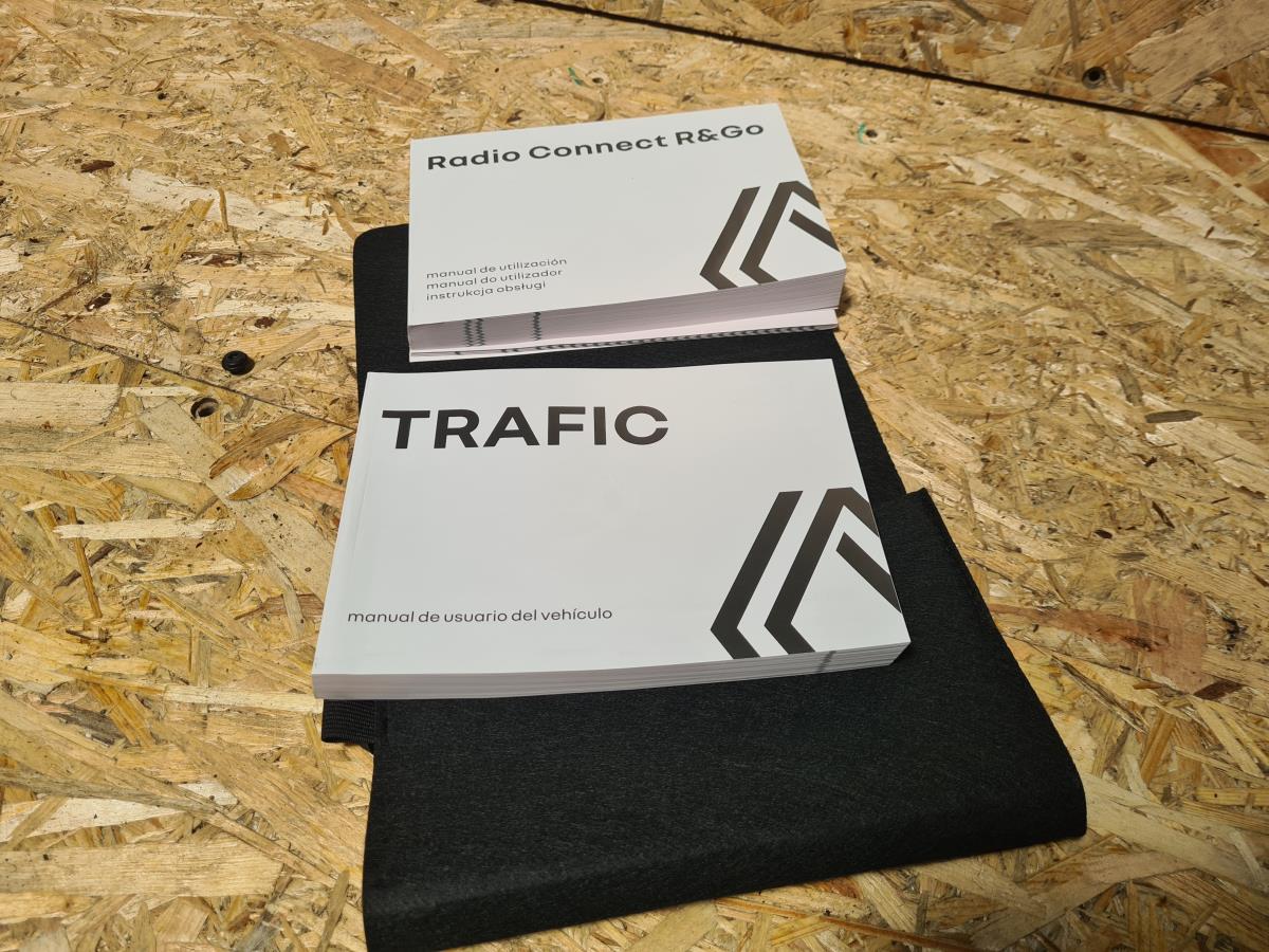 Borsa con manuale dell’utente del veicolo RENAULT Trafic III (FG_) Imagem-1