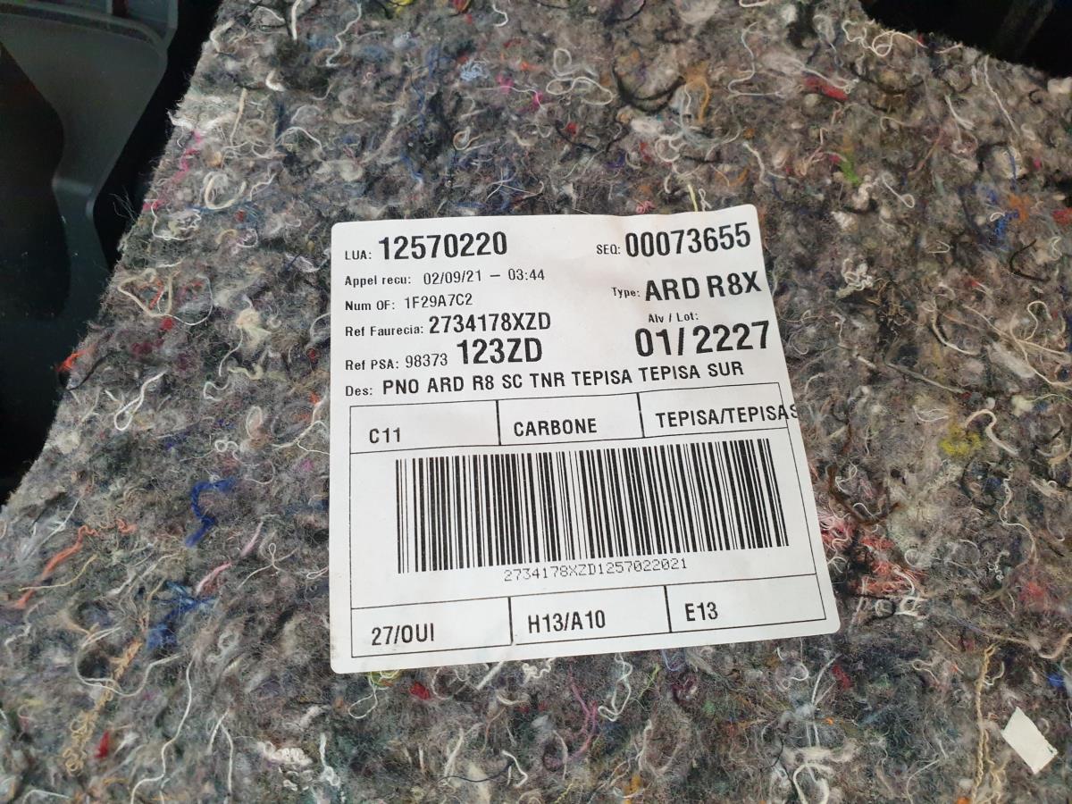 Forra porta / quartela trás direita PEUGEOT 508 SW II Imagem-2