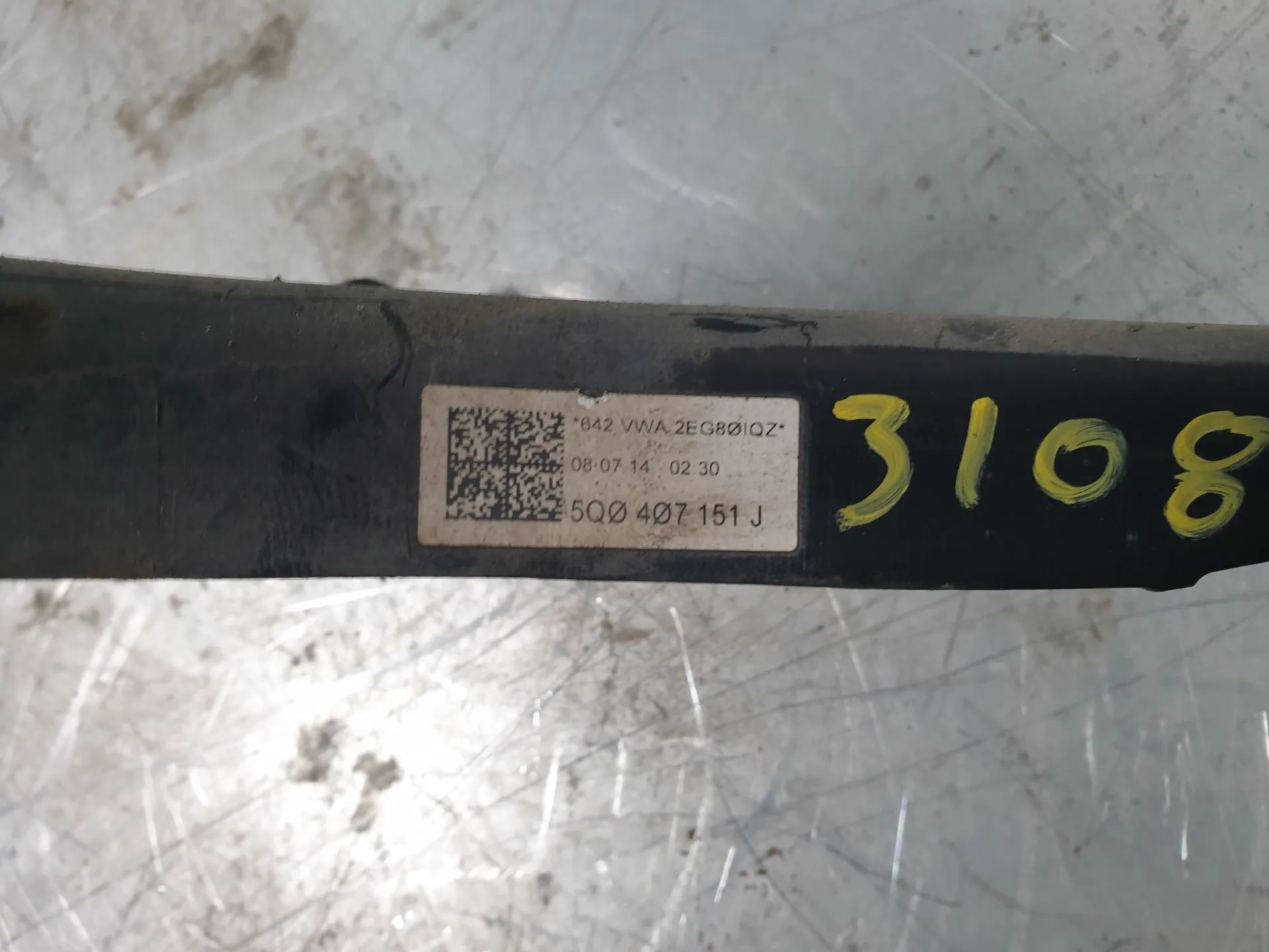 Braccio di sospensione anteriore sinistro VOLKSWAGEN Golf VII (5G1, BQ1, BE1, BE2) Imagem-2