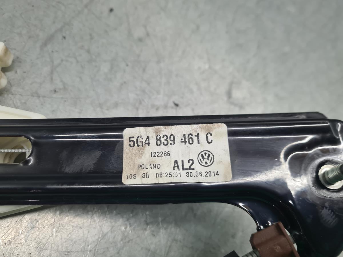 Elevalunas trasero izquierdo VOLKSWAGEN Golf VII (5G1, BQ1, BE1, BE2) Imagem-3