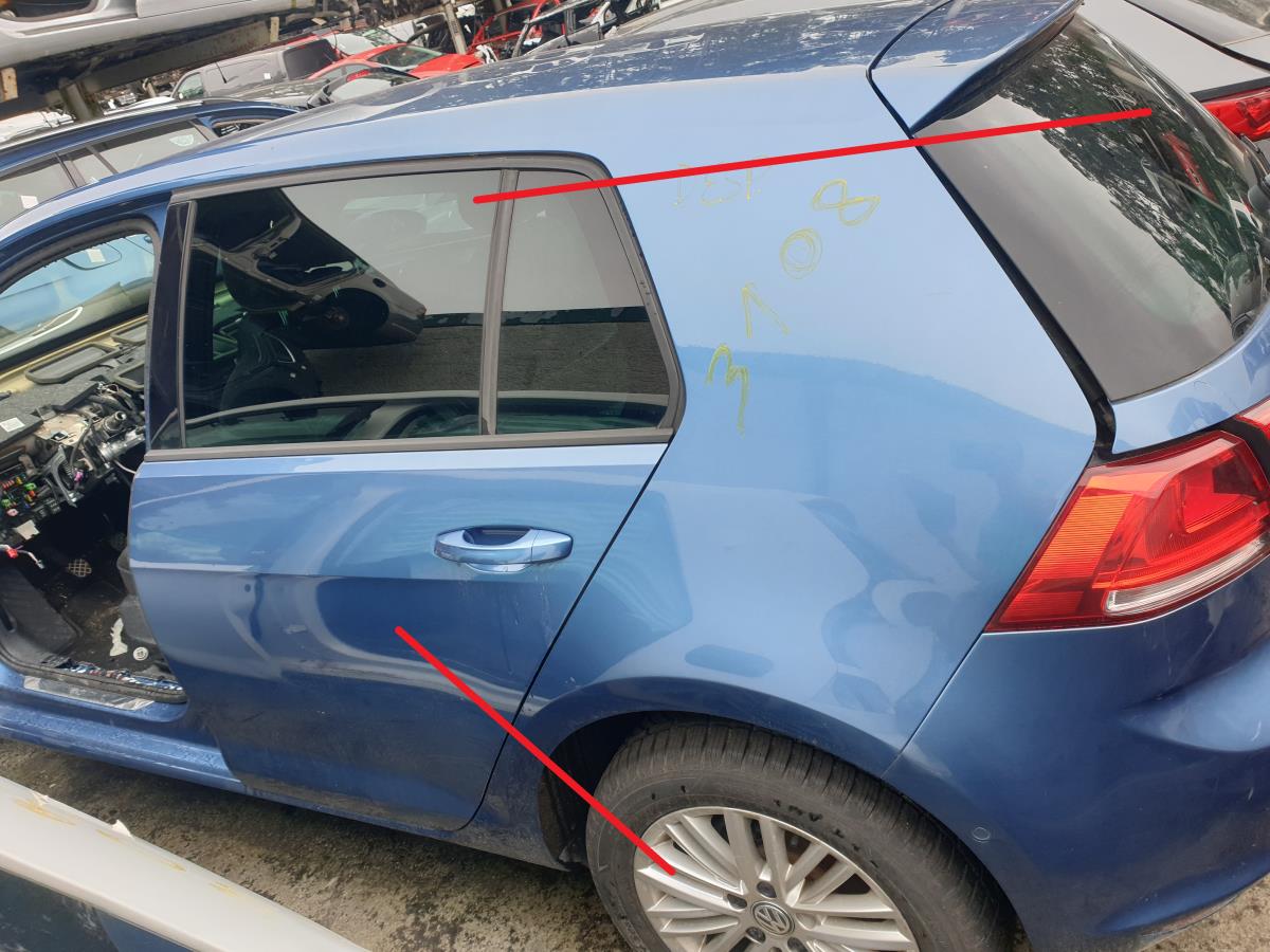 Painel trás esquerdo VOLKSWAGEN Golf VII (5G1, BQ1, BE1, BE2)