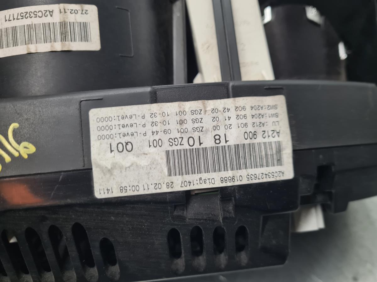 Quadrante / painel de instrumentos MERCEDES-BENZ Classe E (W212) Imagem-5