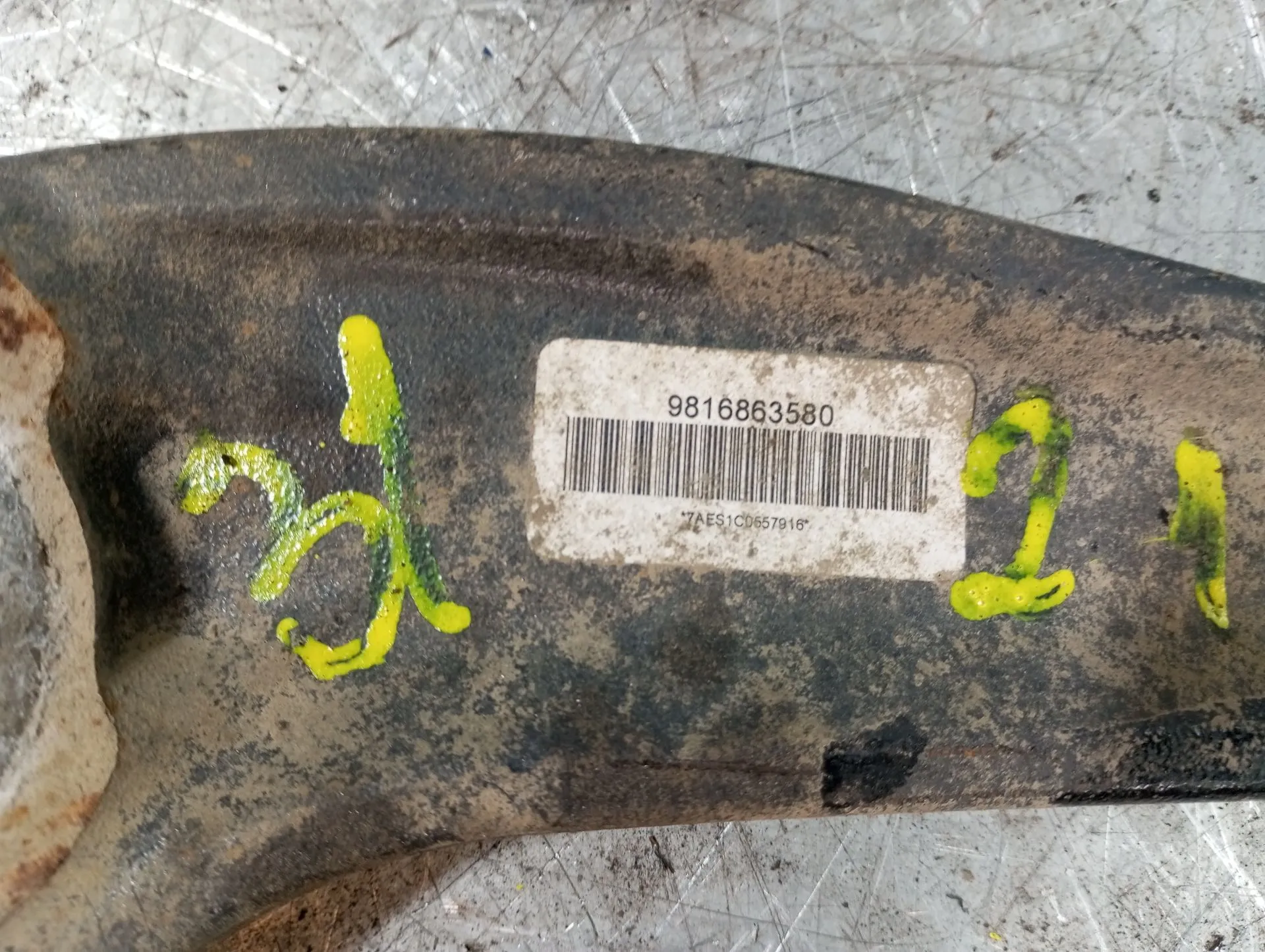 Braccio di sospensione anteriore destra TOYOTA ProAce (MDZ_) Imagem-1