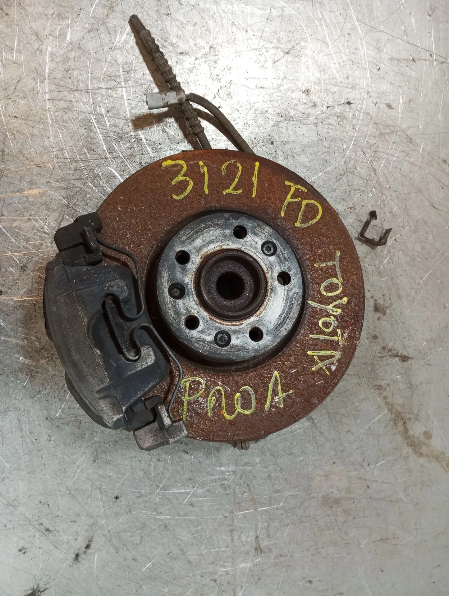 Mangueta delantera derecha TOYOTA ProAce (MDZ_)