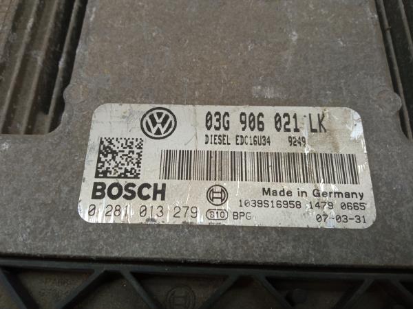 Centralina motor / ECU SEAT Leon (1P1) Imagem-4