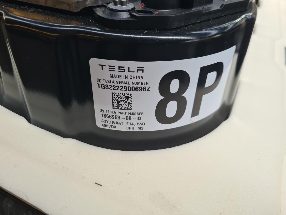 Bateria EV (Alta Tensão - Veículo Eletrico) TESLA Model 3 (5YJ3) Imagem-5