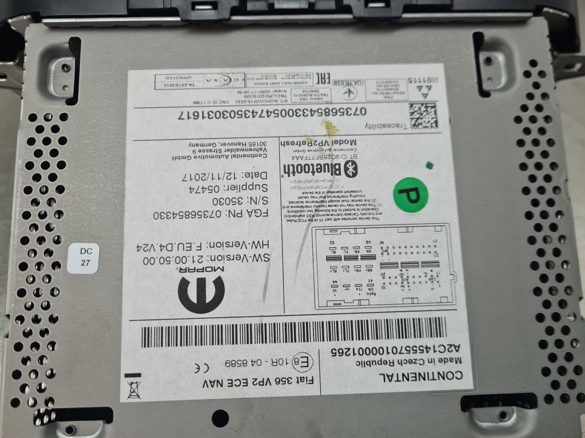 Rádio / auto-rádio FIAT Tipo Hatchback (357_) Imagem-6