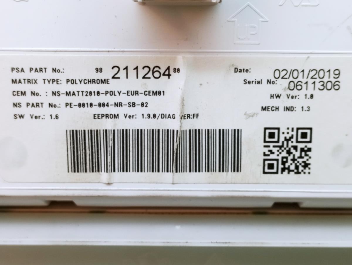 Quadrante / painel de instrumentos PEUGEOT 208 Imagem-3