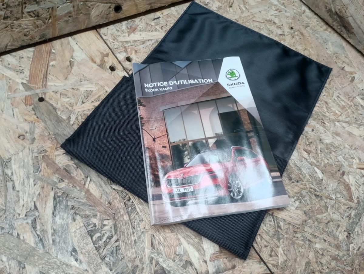Borsa con manuale dell’utente del veicolo SKODA Kamiq (NW4) Imagem-1