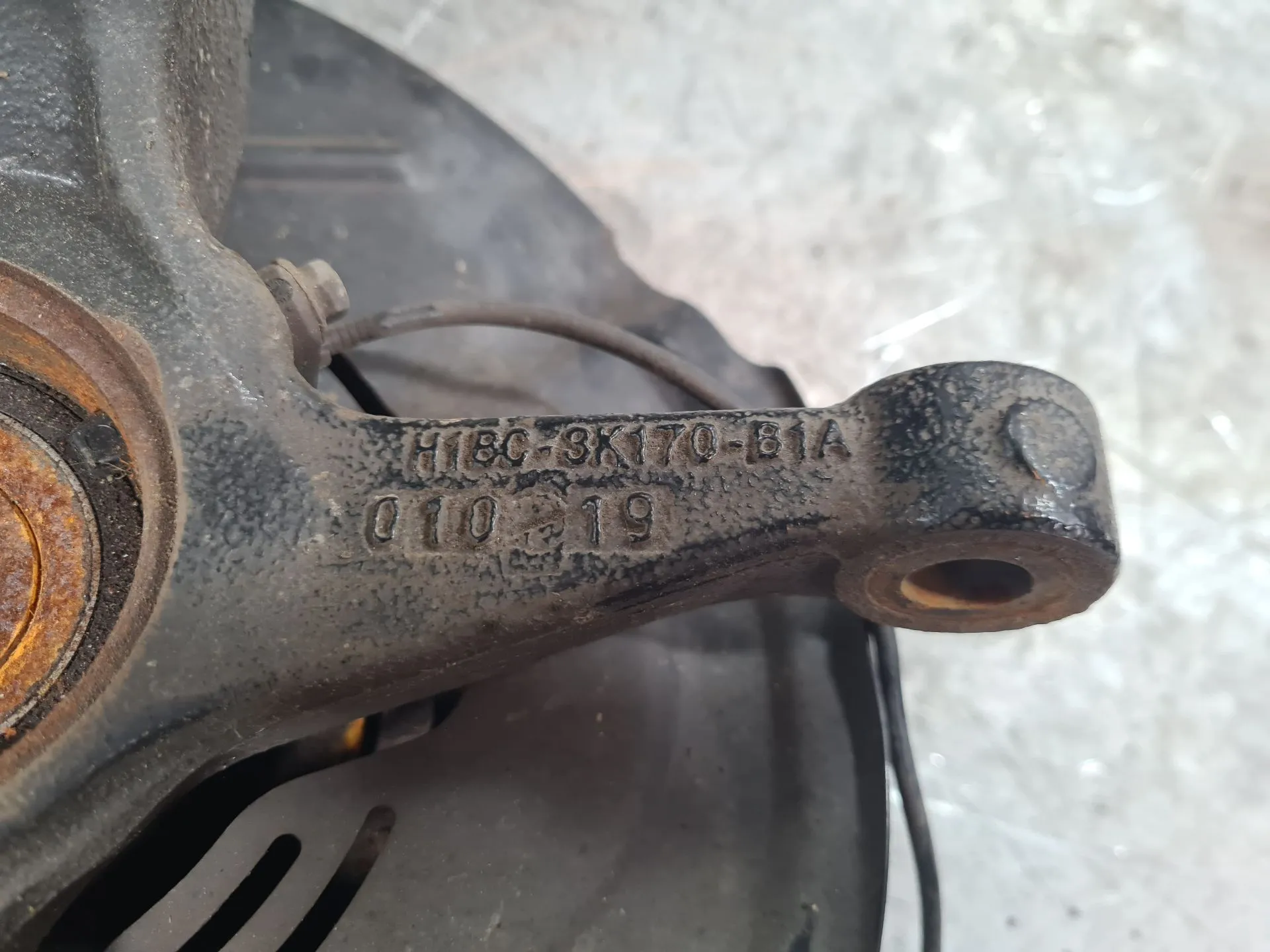 Fusello anteriore destro FORD Fiesta VII (HJ, HF) Imagem-3