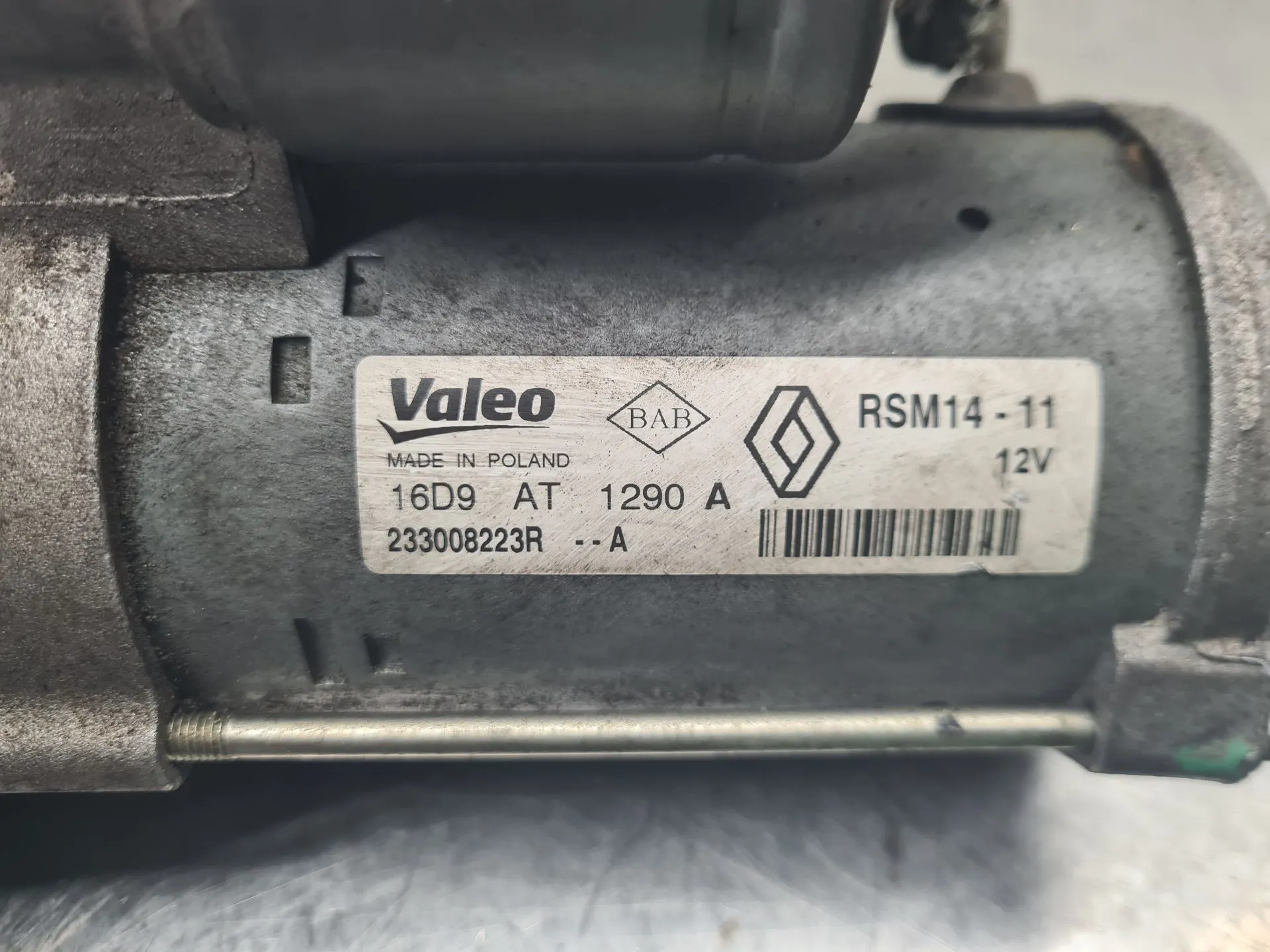 Motor de arranque RENAULT Captur (J5_) Imagem-4