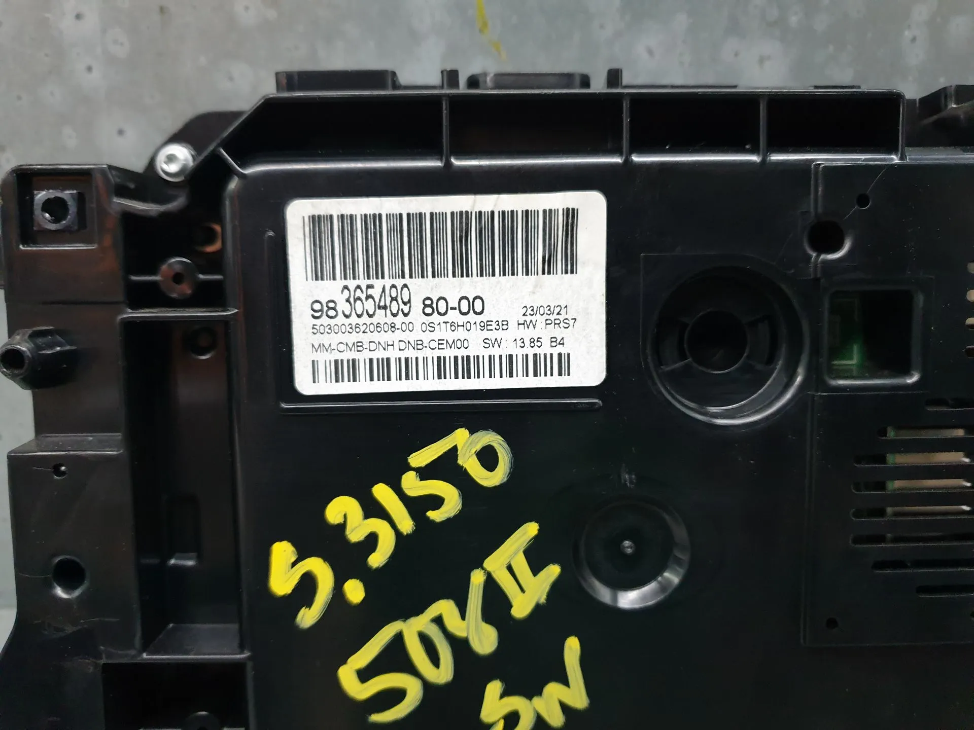 Instrument cluster PEUGEOT 508 SW II Imagem-5