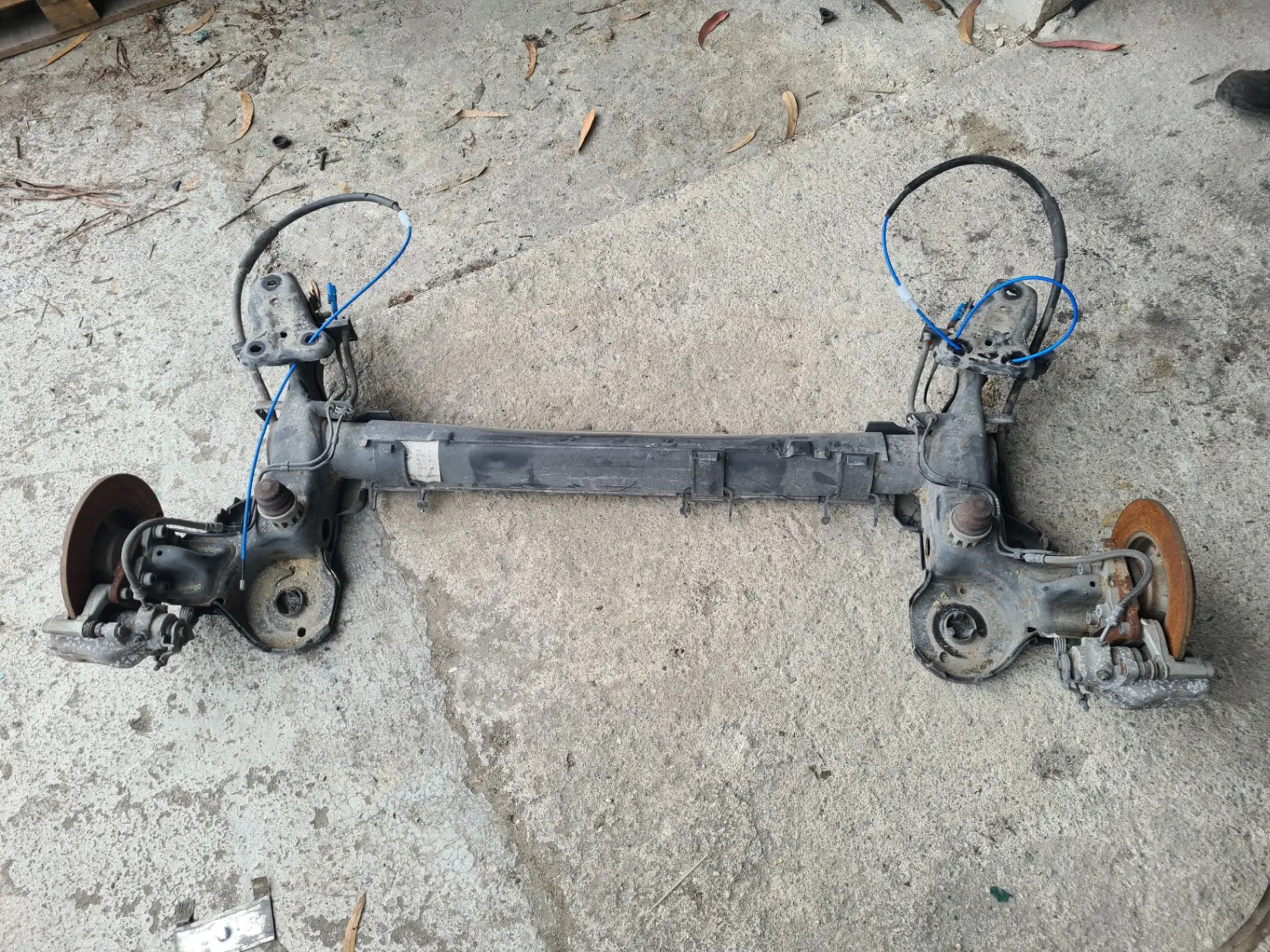 Rear axle with discs CITROËN C3 III (SX)