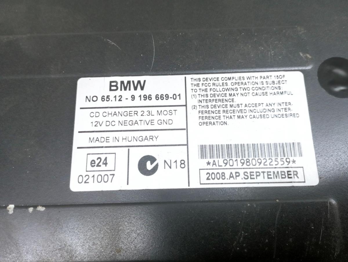 Caixa / leitor CDs BMW 3 Touring (E91) Imagem-5