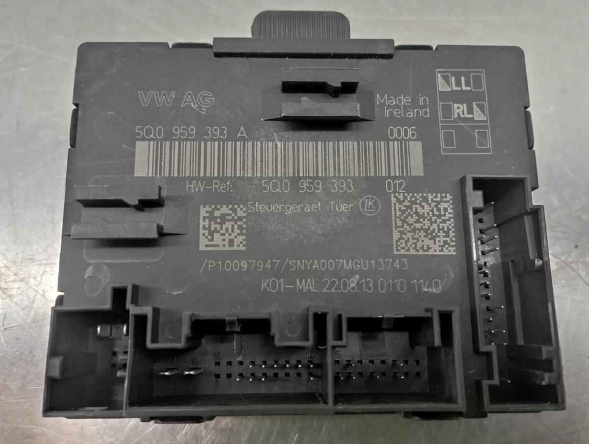 Left front Door Unit Module VOLKSWAGEN Golf VII (5G1, BQ1, BE1, BE2) Imagem-2