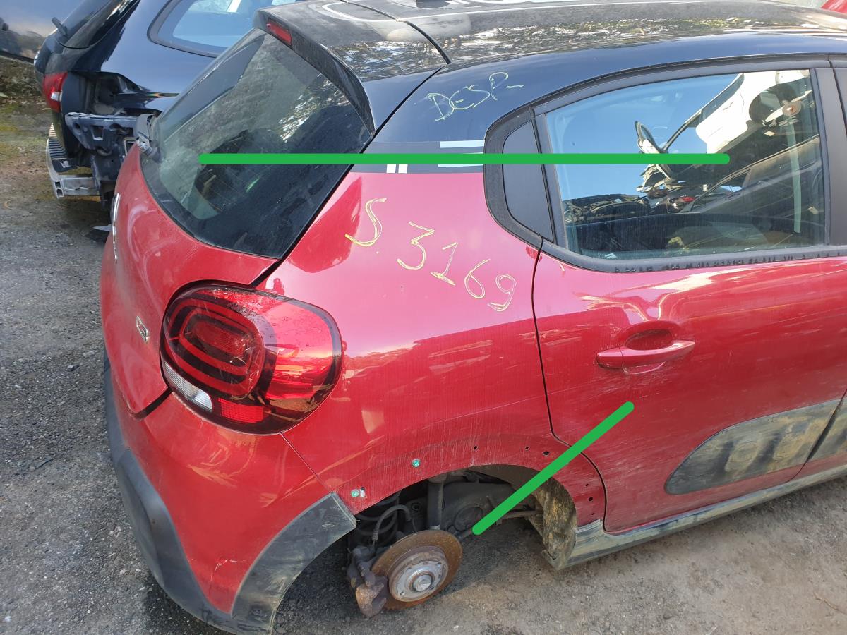 Pannello posteriore destro CITROËN C3 III (SX)