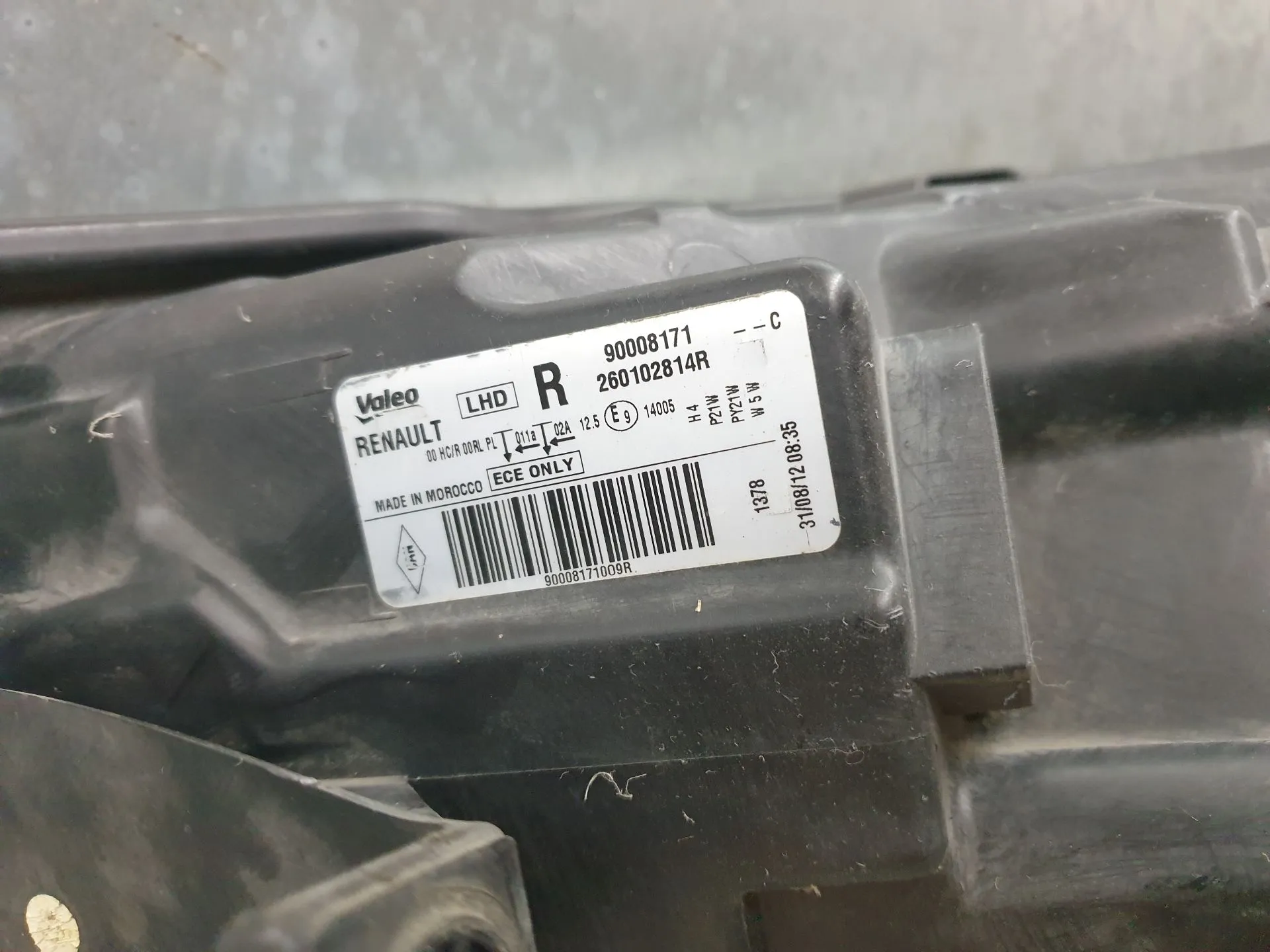 Faro anteriore destro DACIA Lodgy (JS_) Imagem-7