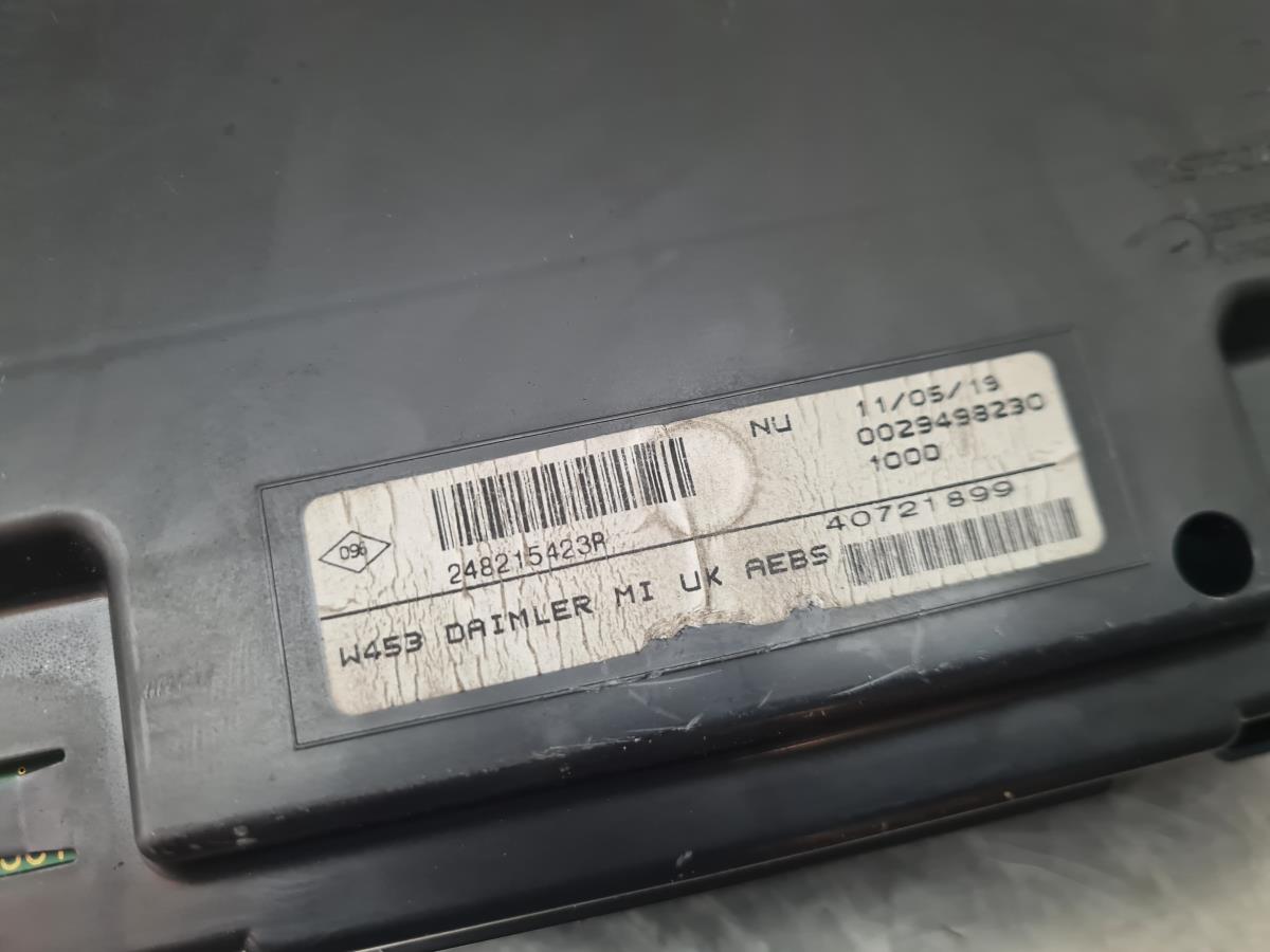 Instrument cluster SMART ForFour (453) Imagem-7