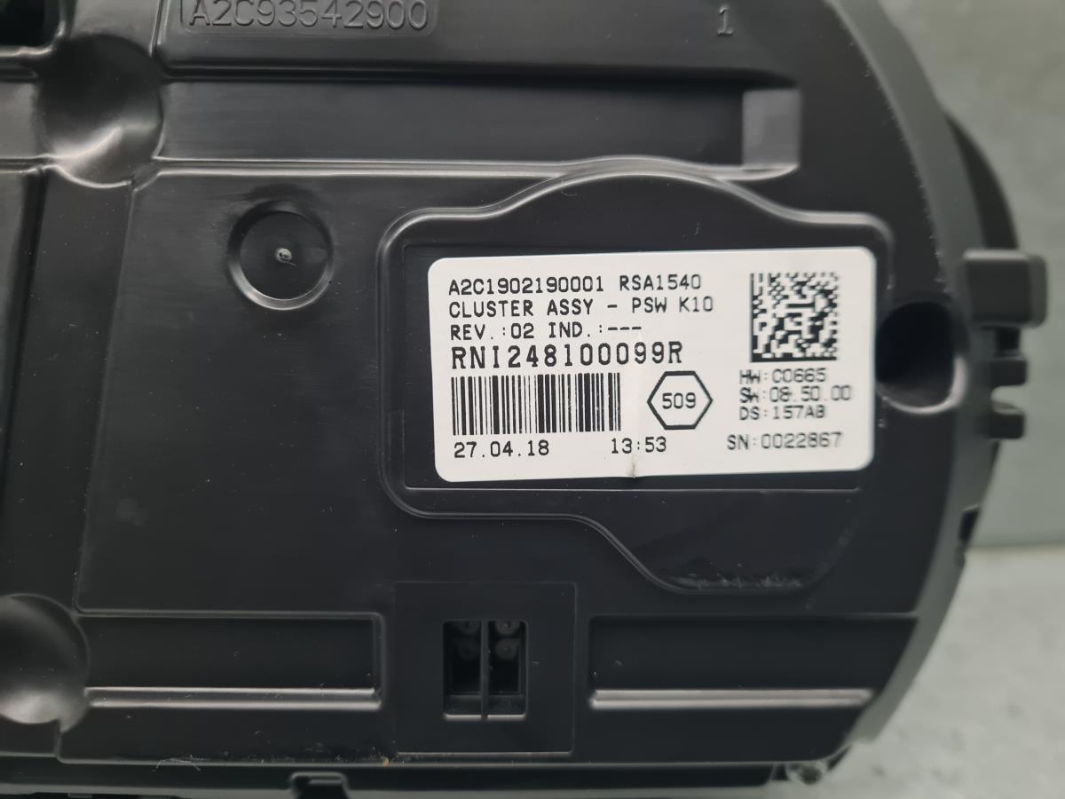 Quadrante / painel de instrumentos RENAULT Koleos II (HC_) Imagem-4