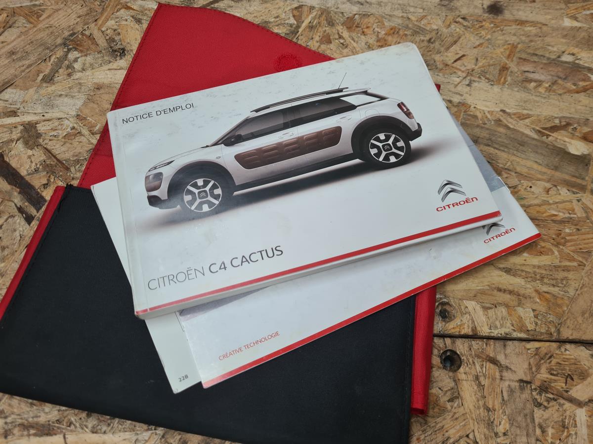 Bolsa con manual del usuario del vehículo CITROËN C4 Cactus Imagem-1