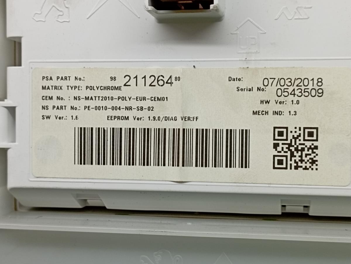 Quadrante / painel de instrumentos PEUGEOT 208 Imagem-5