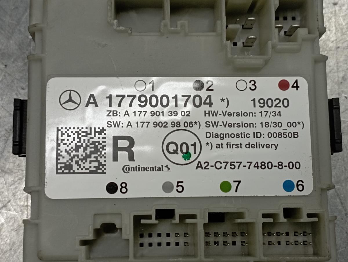 Modulo / Centralina porta posteriore sinistra MERCEDES-BENZ Classe A (W177) Imagem-3
