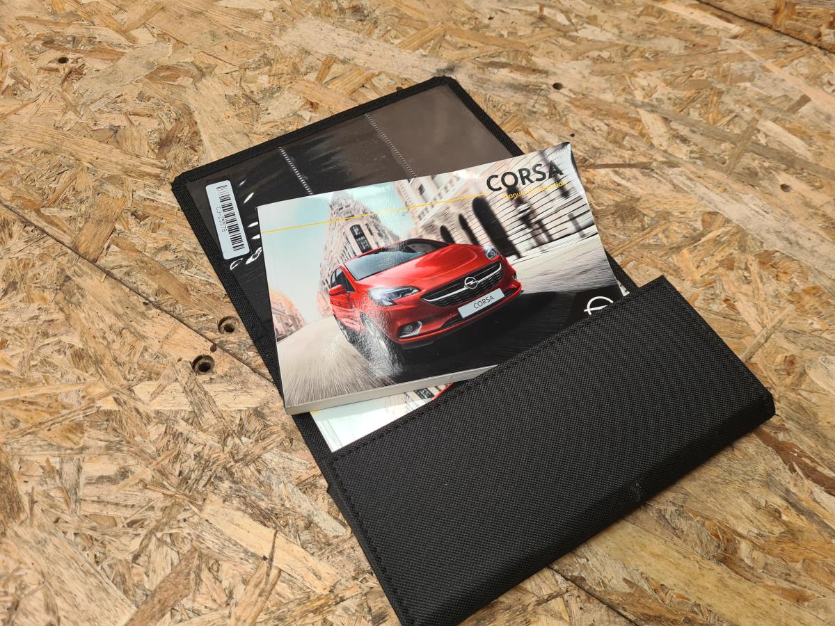 Borsa con manuale dell’utente del veicolo OPEL Corsa E Imagem-1