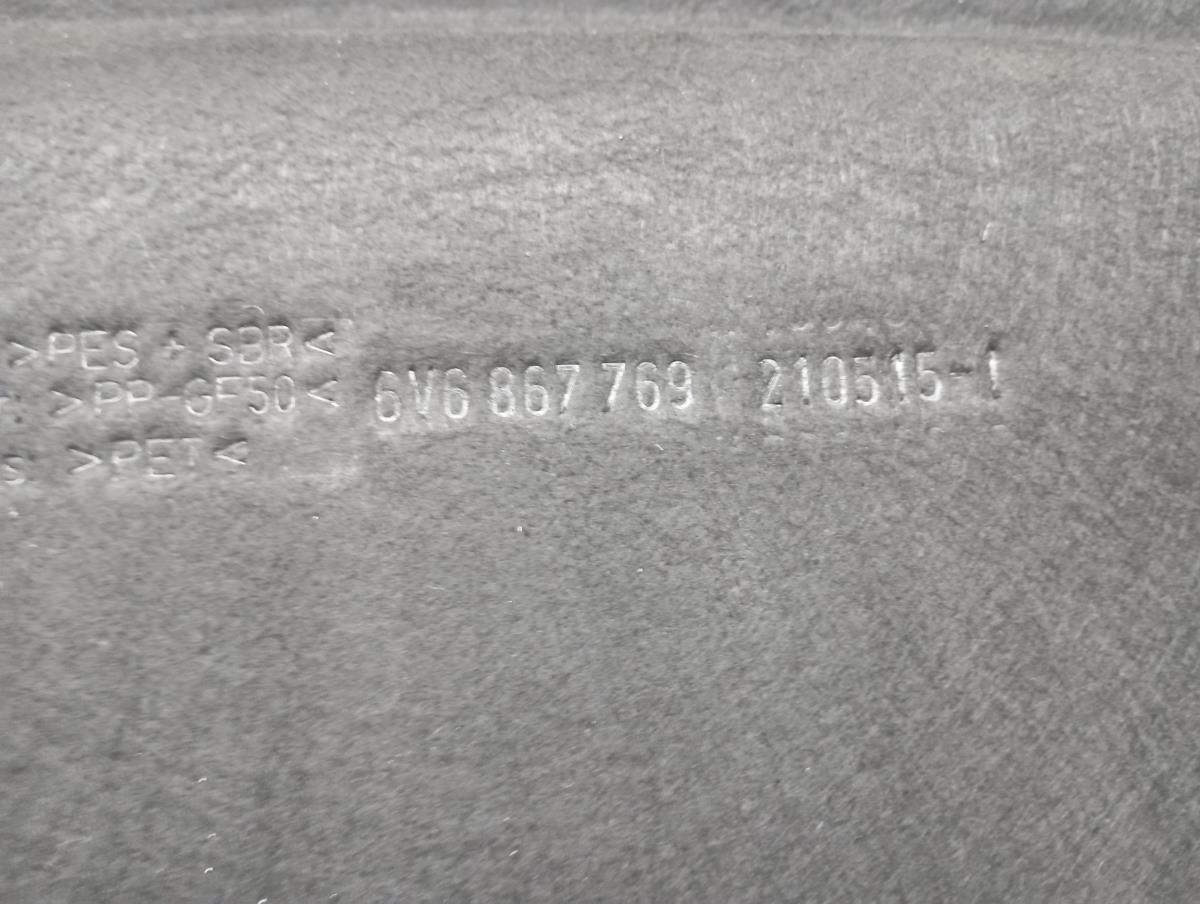 Rear Parcel shelf / trunk cover SKODA Fabia III Hatchback (NJ3) Imagem-3