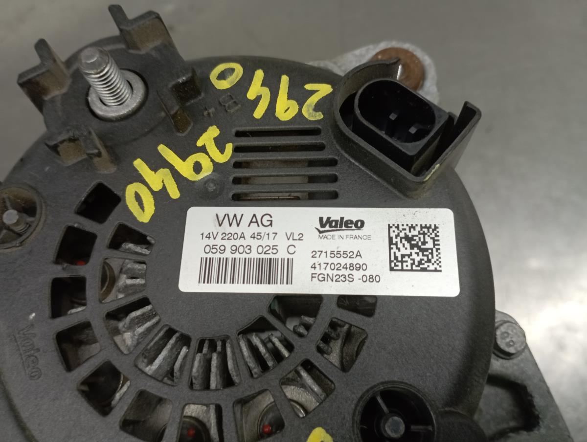Alternador PORSCHE Cayenne (92A) Imagem-3
