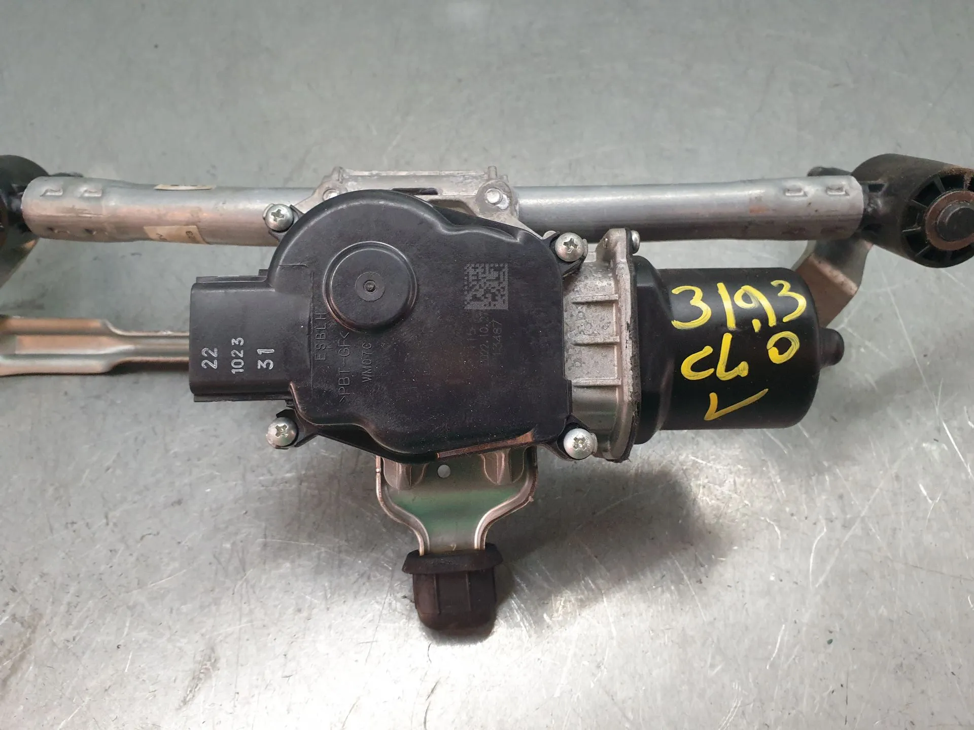 Motor limpa vidros frente RENAULT Clio V (BF_) Imagem-1