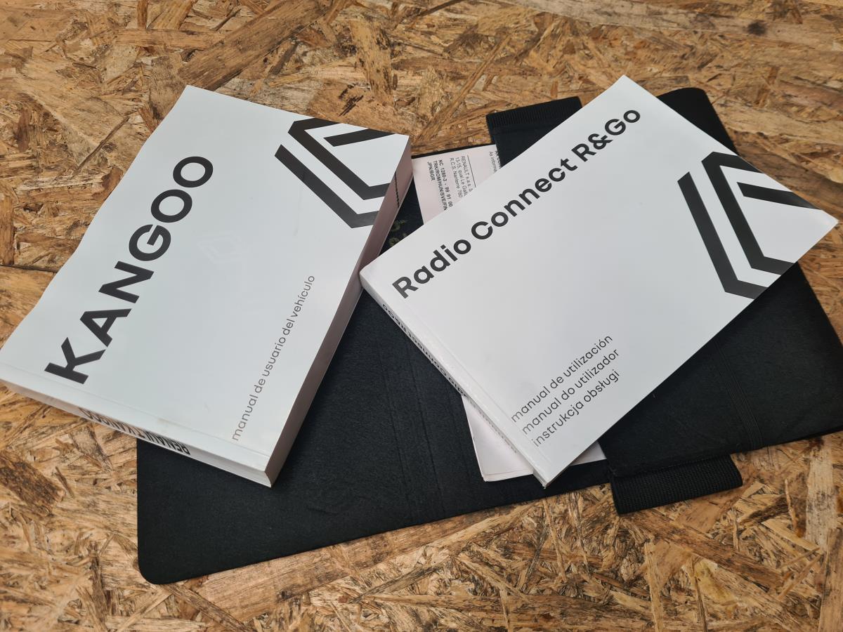 Bolsa com manual de utilizador do veículo RENAULT Kangoo III Imagem-1