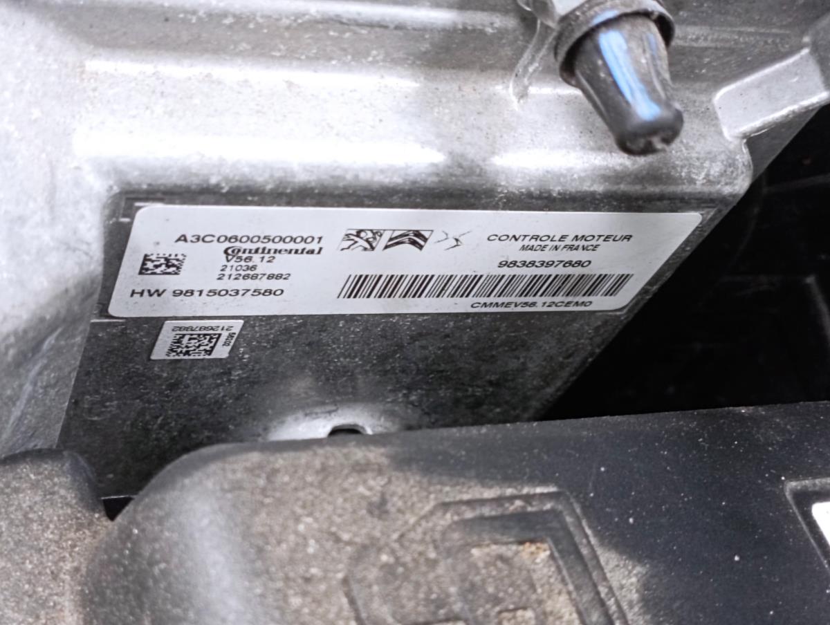 Centralina motor / ECU CITROËN C3 III Van (SX_, SY_) Imagem-1