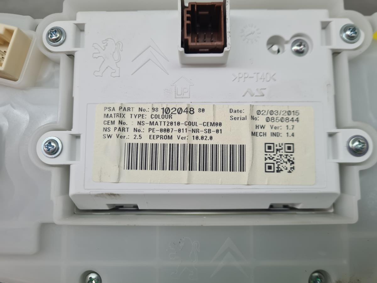 Quadrante / painel de instrumentos PEUGEOT 2008 I (CU_) Imagem-4