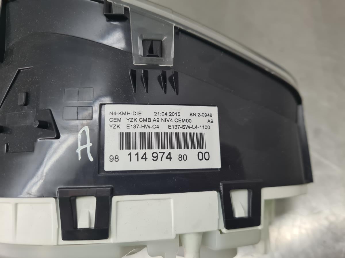 Quadrante / painel de instrumentos PEUGEOT 2008 I (CU_) Imagem-5