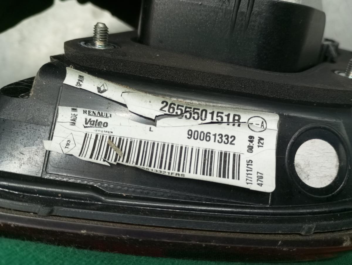 Feu de coffre Gauche RENAULT Kadjar (HA_, HL_) Imagem-4