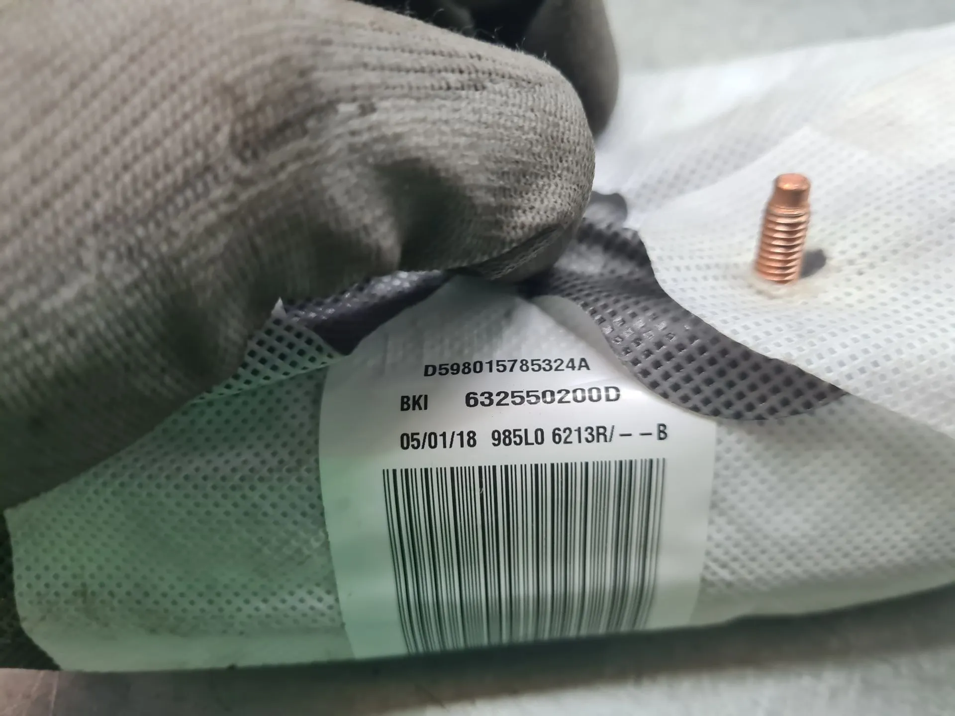 Right Seat Airbag RENAULT Megane IV (B9A/M_) Imagem-3