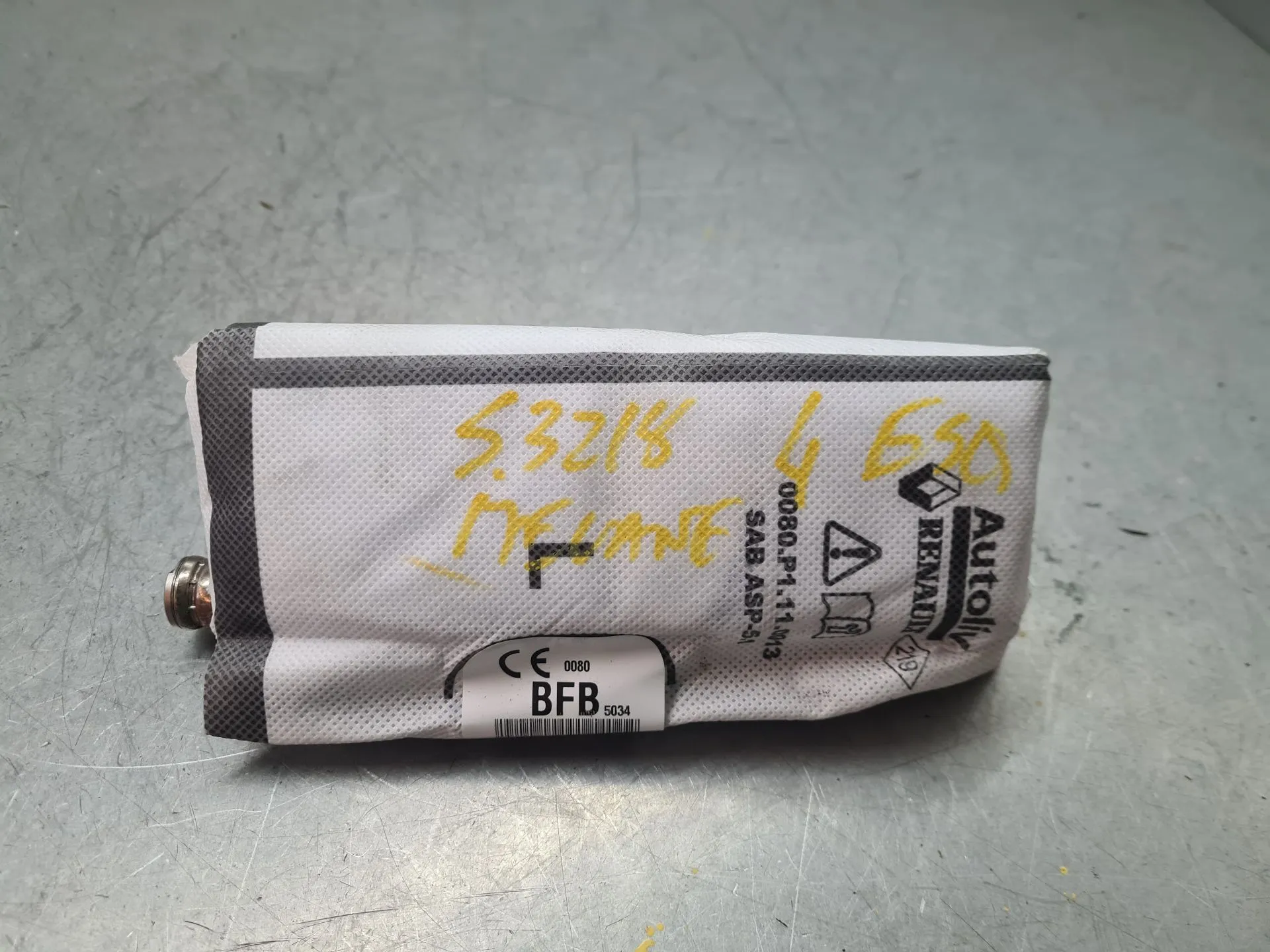 Left Seat Airbag RENAULT Megane IV (B9A/M_)