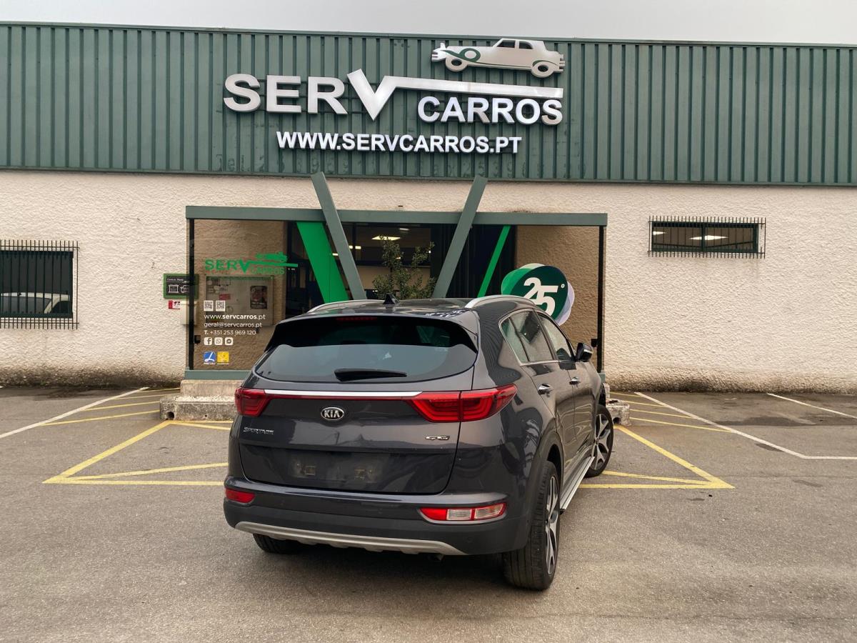 Pára-choques trás KIA Sportage (QL)