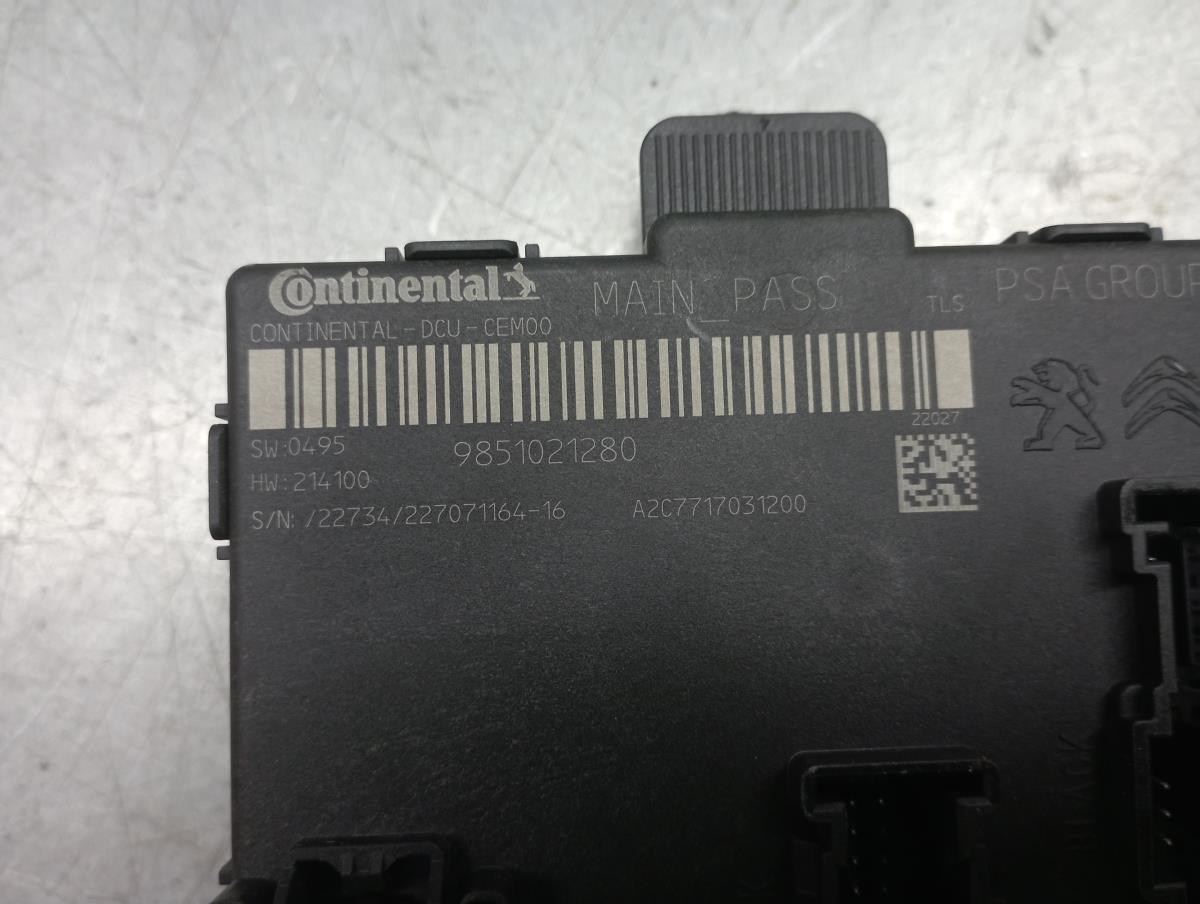 Right front Door Unit Module PEUGEOT 308 III Imagem-2