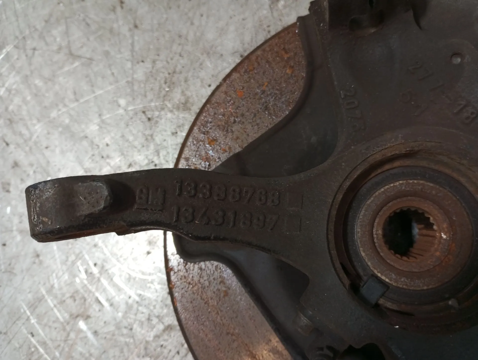 Mangueta delantera derecha OPEL Corsa E Imagem-2