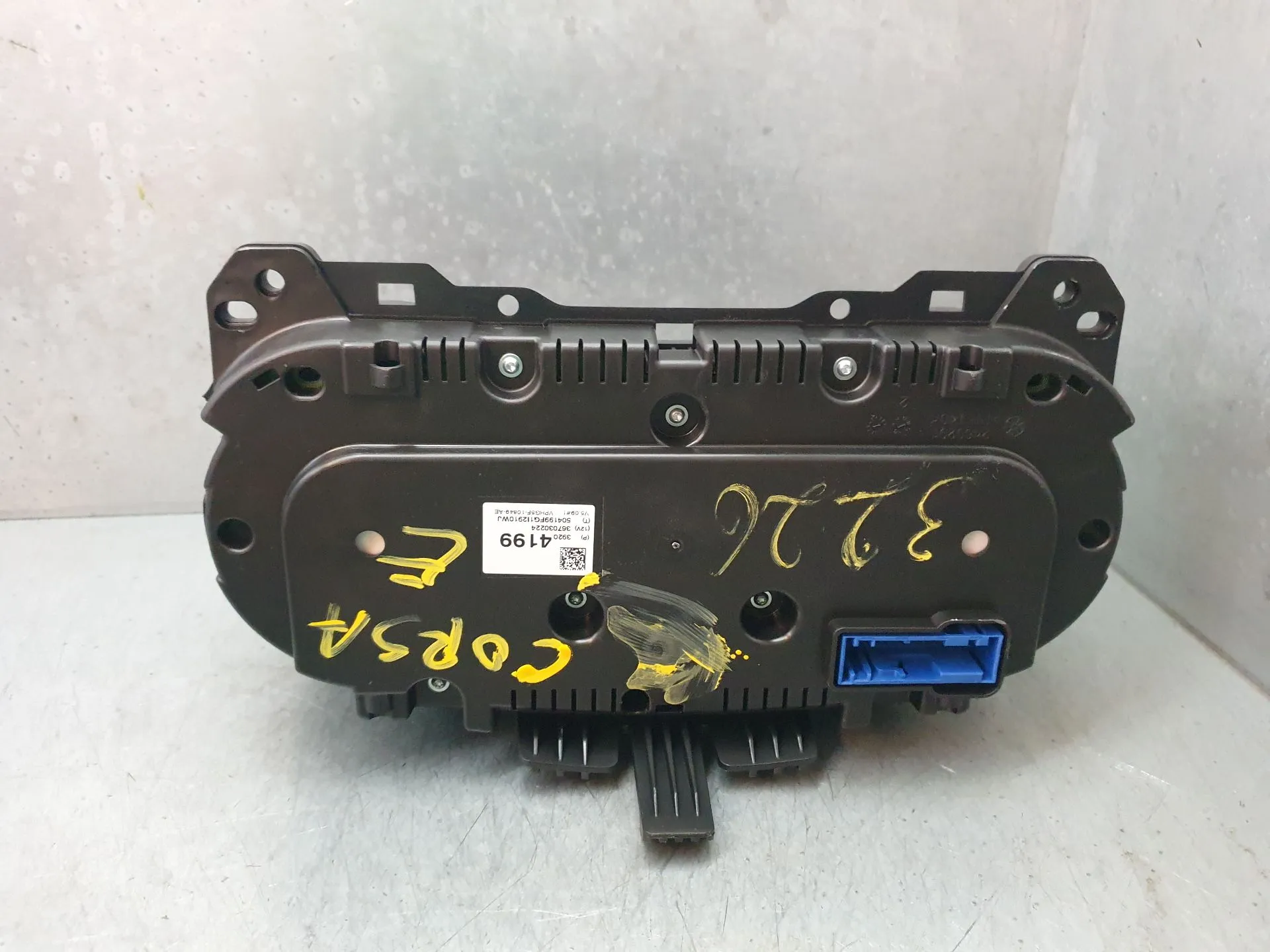 Quadrante / painel de instrumentos OPEL Corsa E Imagem-4