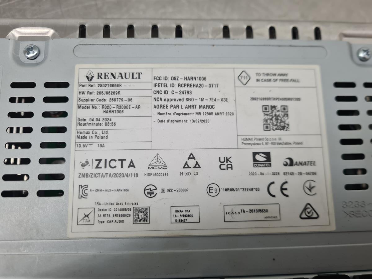 Radio / Autoradio RENAULT Kangoo III Imagem-5