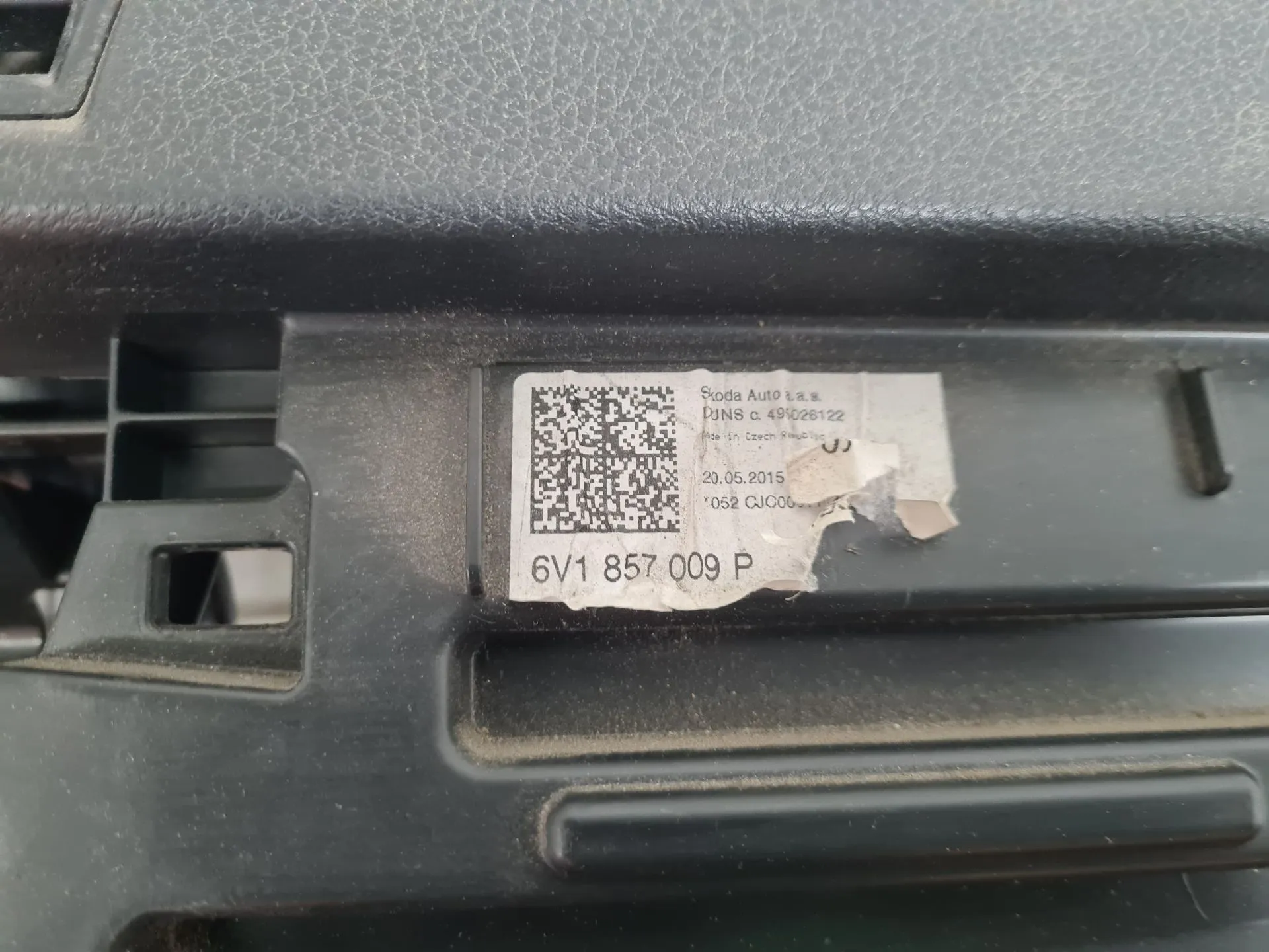 Tableau de bord SKODA Fabia III Hatchback (NJ3) Imagem-10