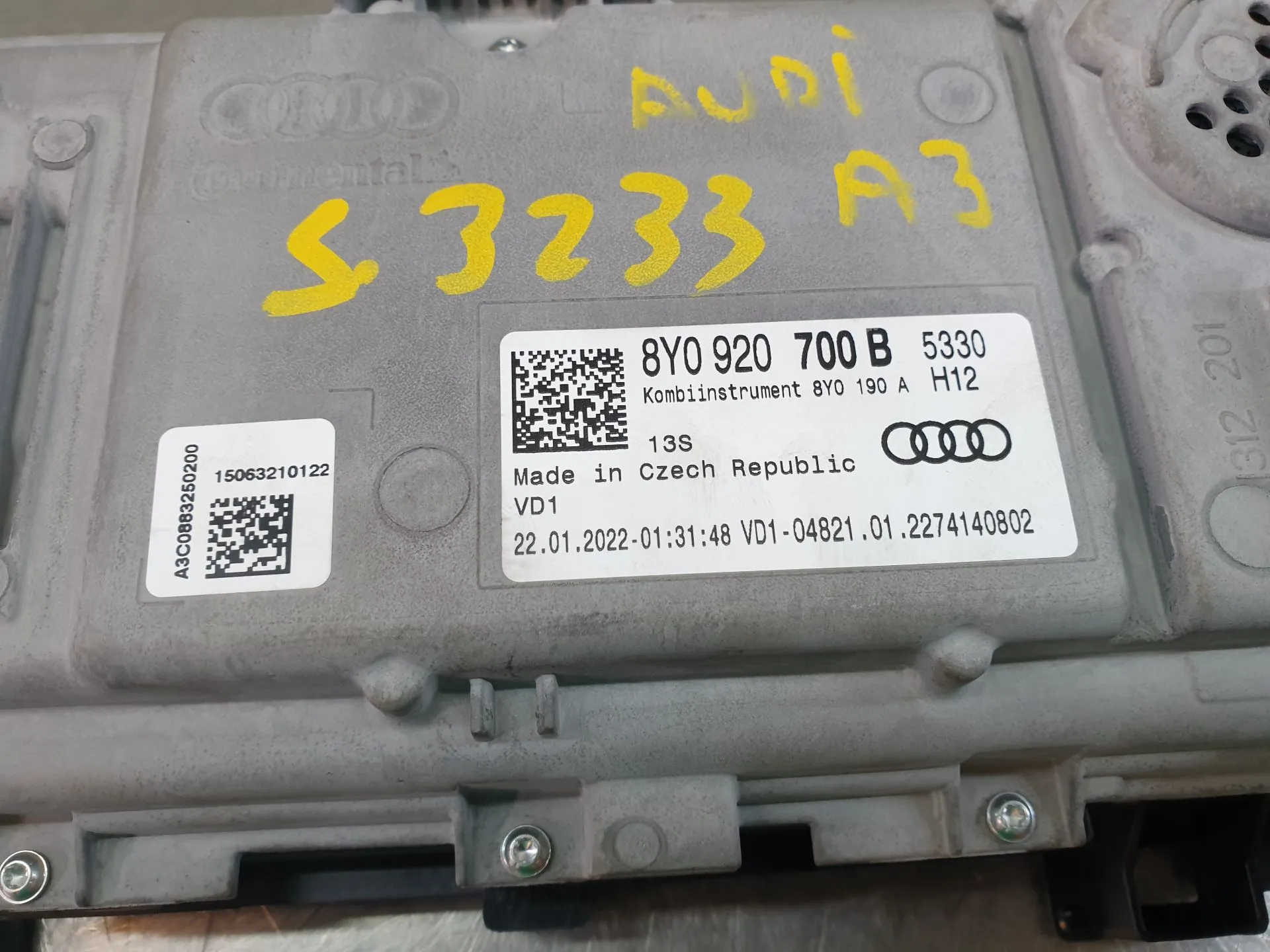 Quadrante / painel de instrumentos AUDI A3 Sportback (8YA) Imagem-6